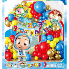 Cocomelon Children's Birthday Party Balloon Decoration Set Backdrop Arrangement