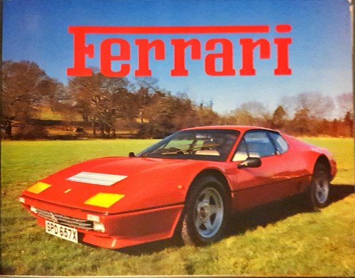 Ferrari paperback booklet - booklet, /