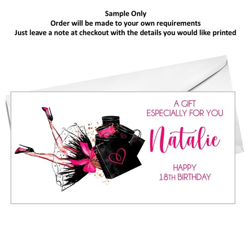 Birthday money gift voucher - birthday,