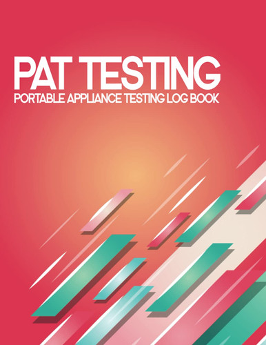Pat testing log book - testing, book: