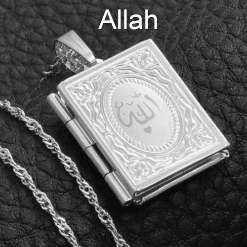 Silver plated islamic allah - islamic,