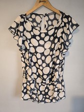 Et Vous Navy & White Polka Dot