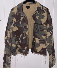 Topshop Camo Slight Cropped