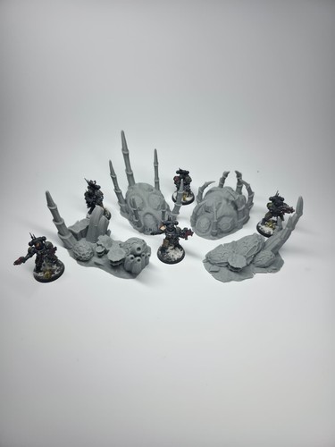 Infested plants set 28mm - set, 3