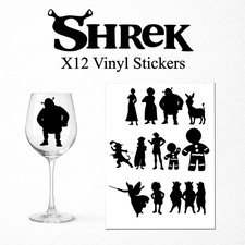Shrek Ogre Vinyl Stickers