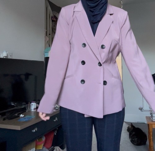 Lilac blazer and - lilac,