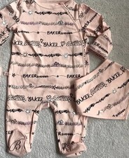 Ted Baker Girl Baby Grow Sleep
