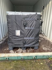 IBC heating jacket and water