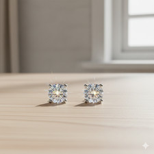 0.5ct Earrings White Gold