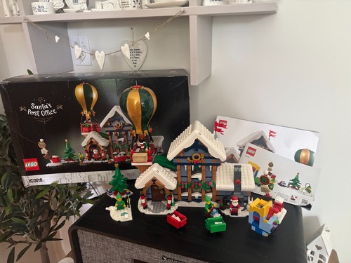 Lego icons santa post - icons:, santa's