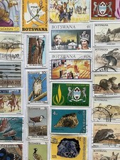 50 BOTSWANA Different Used
