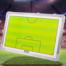 Football Coaching Kit - Magnetic Tactical Board & Playbook in Foldable Case