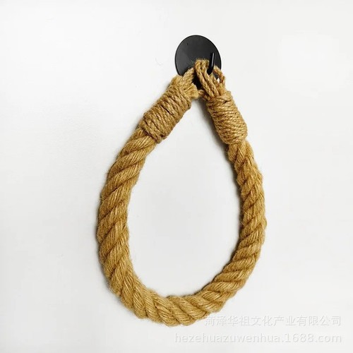 Vintage hemp rope toilet roll - vintage,