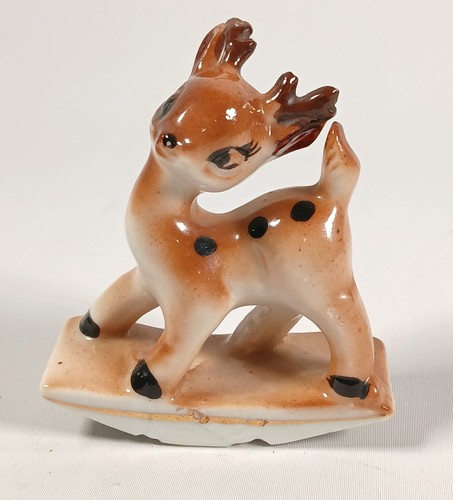 Vintage baby rocking reindeer - baby,