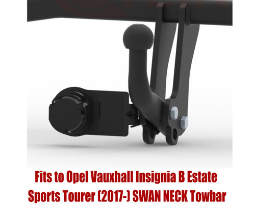 Swan neck tow bar for - neck,
