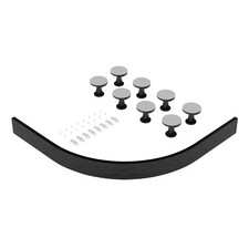 Shower Tray Leg Set - Slate Grey - For 1000mm-1200mm Quadrant & Offset Resin Tra