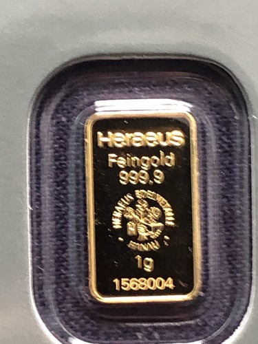 Gram gold heraeus - 1,