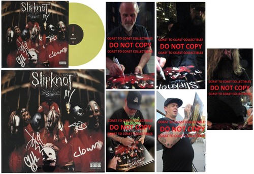 Slipknot band signed - slipknot, album