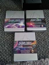 STAR TREK THE NEXT GENERATION SEASON 1, 2,7 DVD BOXSETS UK PAL No Scratches 
