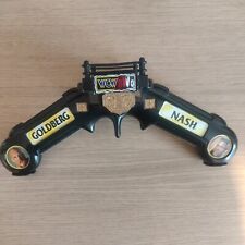  Vintage 1999 WCW Electronic Thumb Wrestling Game "GOLDBERG & KEVIN  NASH" WWF