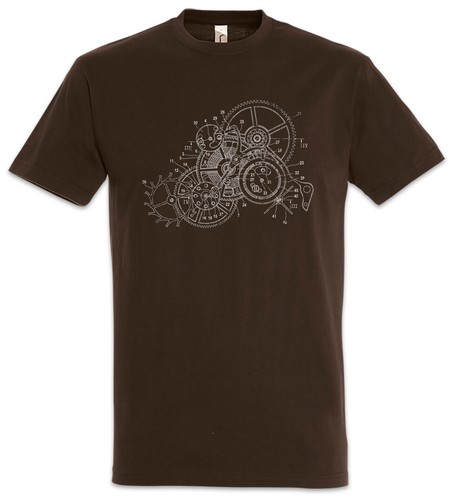 Wooden clockwork shirt - wooden, t-shirt