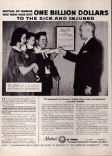 1958 Mutual of Omaha Print Ad