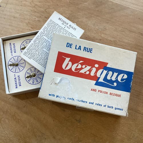 Vintage rue bezique game - vintage,
