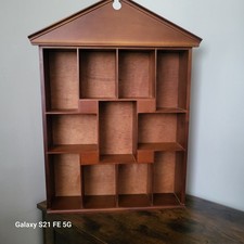 Wooden Display Case For Ashton Drake Miniature Dolls,still In Original Packaging