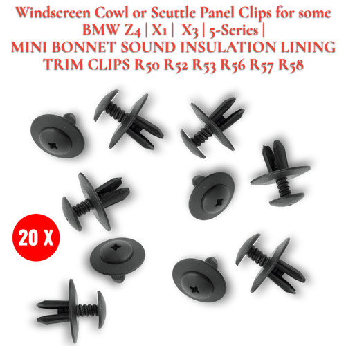 20x bmw mini - bmw, windscreen