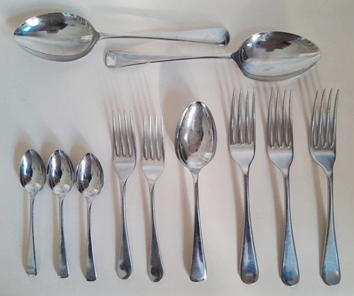 Pcs chromoid cutlery - 11,