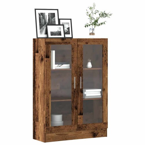Vidaxl book cabinet old wood - book,