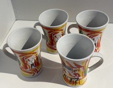 Set Of Four Vintage Nescafé