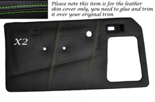 GREEN STITCH 2X FRONT DOOR