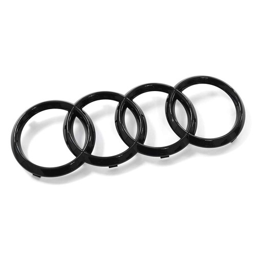 Audi badge front - grille, black