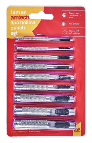 9pc hollow punch - 9pc,