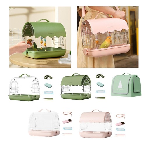 Acrylic villa bird cage - cage,