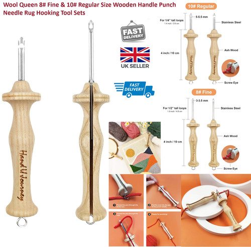 Beech wooden handle punch - beech,