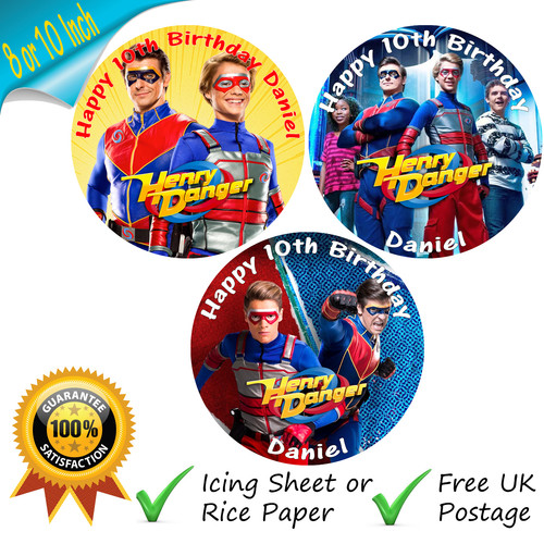 Henry danger cake topper - henry,