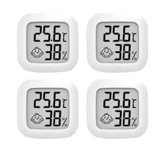 2,4 or 6 X  Digital LCD Thermometer Hygro Humidity Meter Room Indoor Temperature