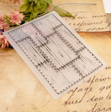 DIY Plastic Embossing Folder