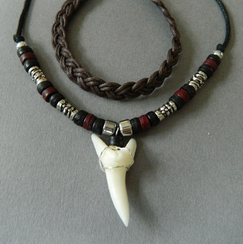 Large replica shark tooth - replica,
