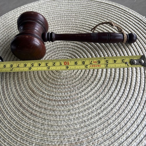 Auctioneers vintage gavel - auctioneers,