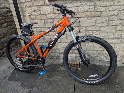 Orange crush mountain bike - orange,