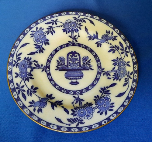 Antique minton blue white - blue, &