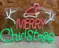 Christmas Party Neon Sign Light Lamp for Christmas Festival Christmas Neon Sign