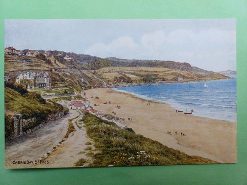 Post card salmon - post, ar
