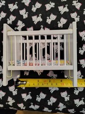 You Dream Doll House Baby Crib. El Prado. Wooden Miniature Furniture Dolls House