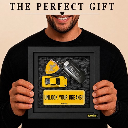 Ferrari supercar car key - car,