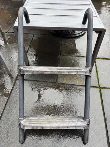 Black grey step steel - black/grey, 2-step