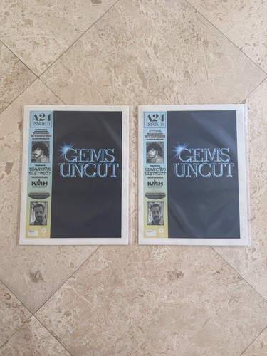 A24 zine gems uncut josh - zine,